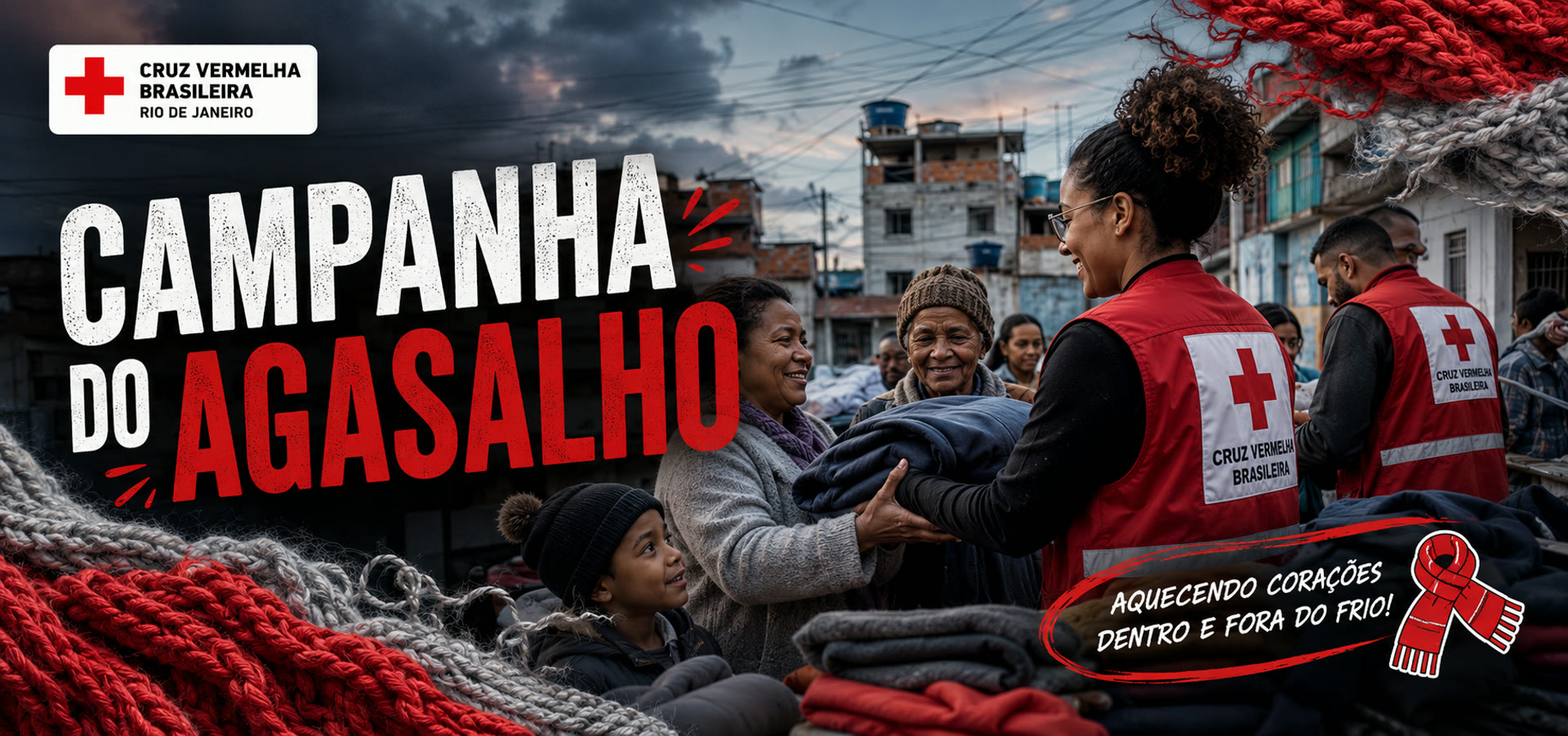 Campanha do Agasalho - Cruz Vermelha Brasileira Rio de Janeiro