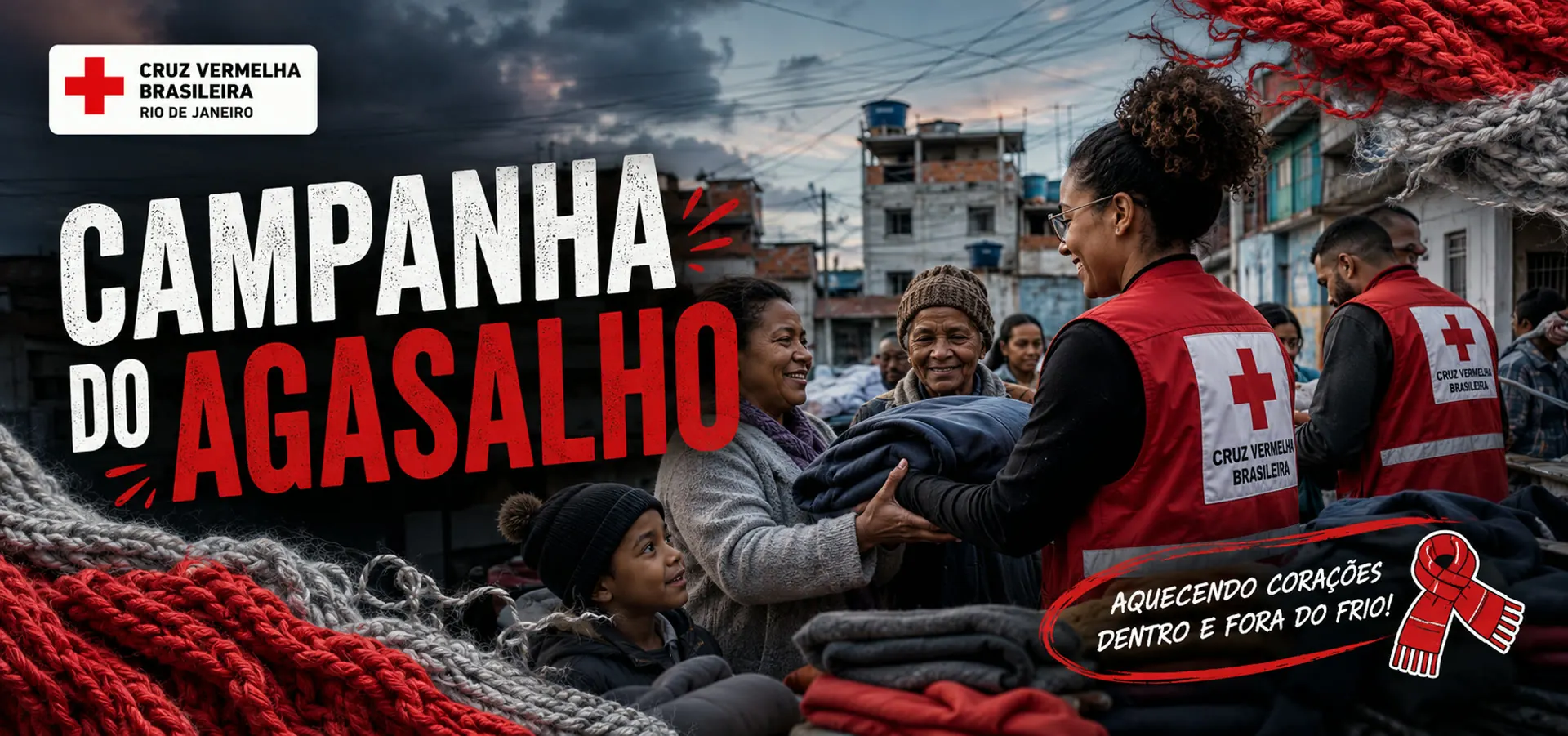 Campanha do Agasalho - Cruz Vermelha Brasileira Rio de Janeiro