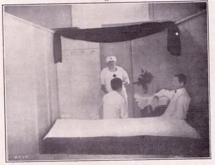 Photograph from the archive: Brazilian Red Cross nurses in action (2 of 6)