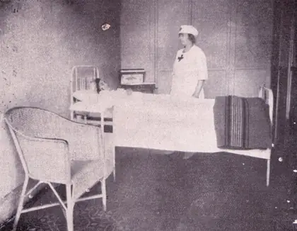 Photograph from the archive: Brazilian Red Cross nurses in action (3 of 6)