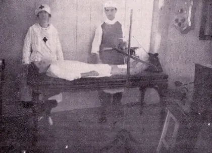 Photograph from the archive: Brazilian Red Cross nurses in action (6 of 6)