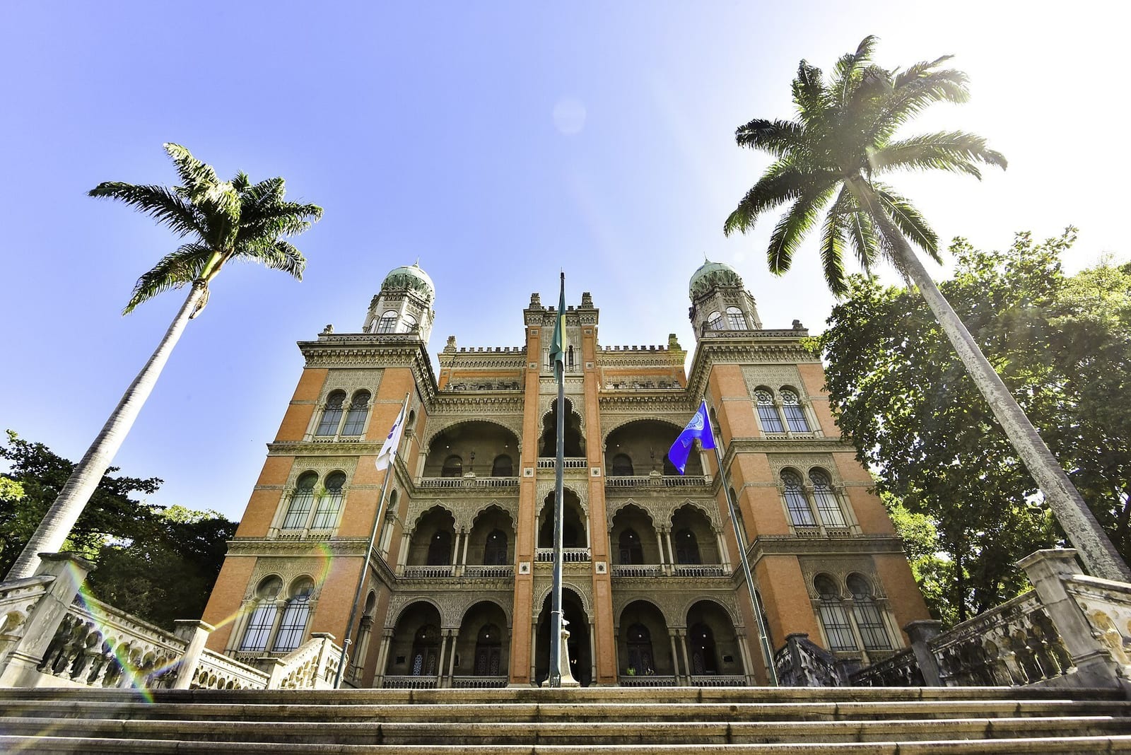 Castelo Mourisco da Fiocruz, no campus de Manguinhos, no Rio de Janeiro